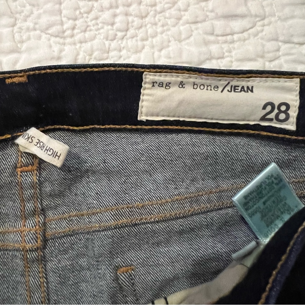 NWT Rag & Bone High Rise Skinny Jeans - Picture 11 of 16